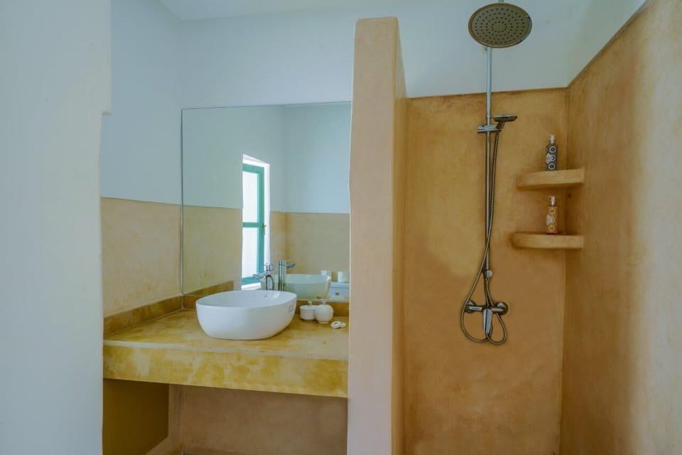 Deluxe Double or Twin Room, Ensuite | Bathroom | Shower, hair dryer, towels