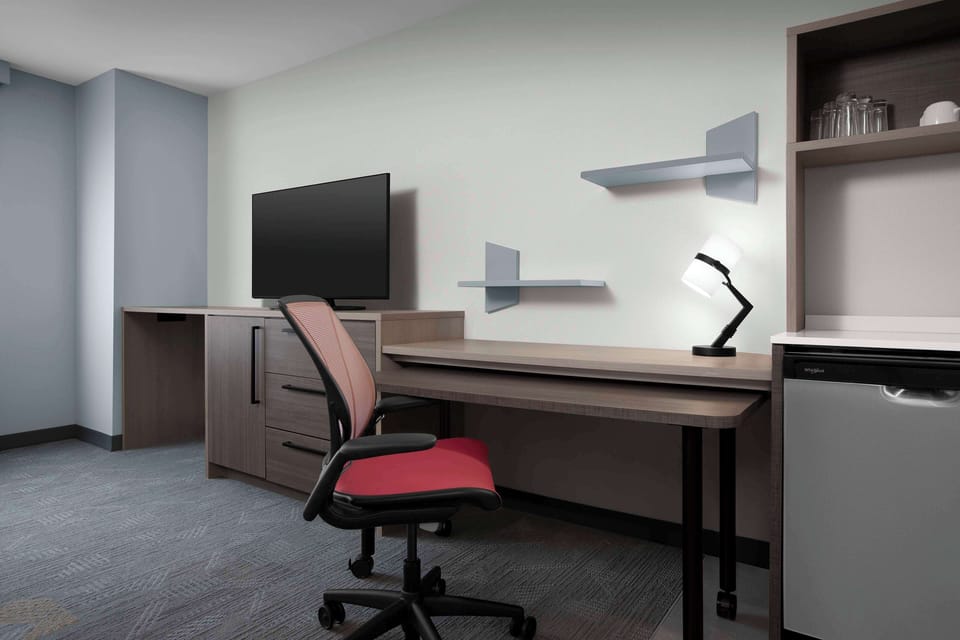 Down comforters, in-room safe, iron/ironing board, free WiFi