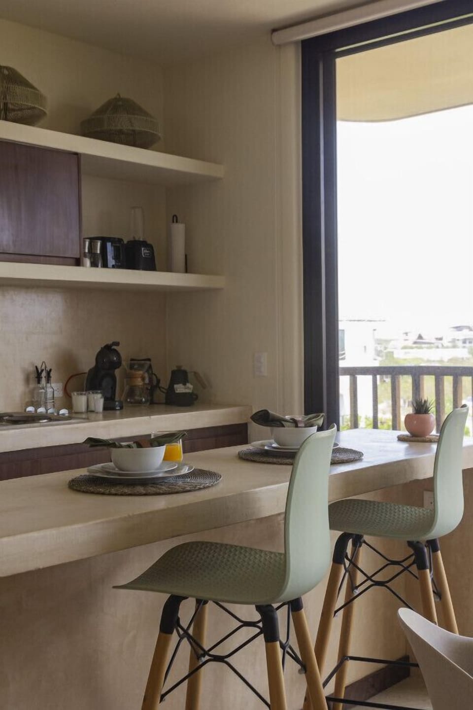 Unleash your inner chef in our fully equipped kitchen—stocked with everything from dishes to oils and spices.