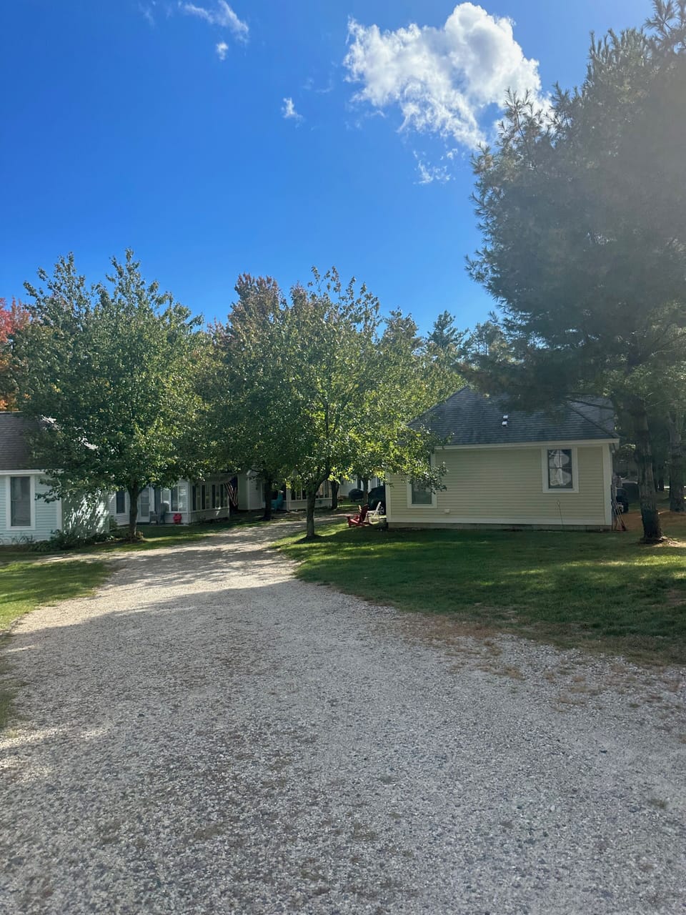 Side view of Cottage 211; Sea Castle Circle