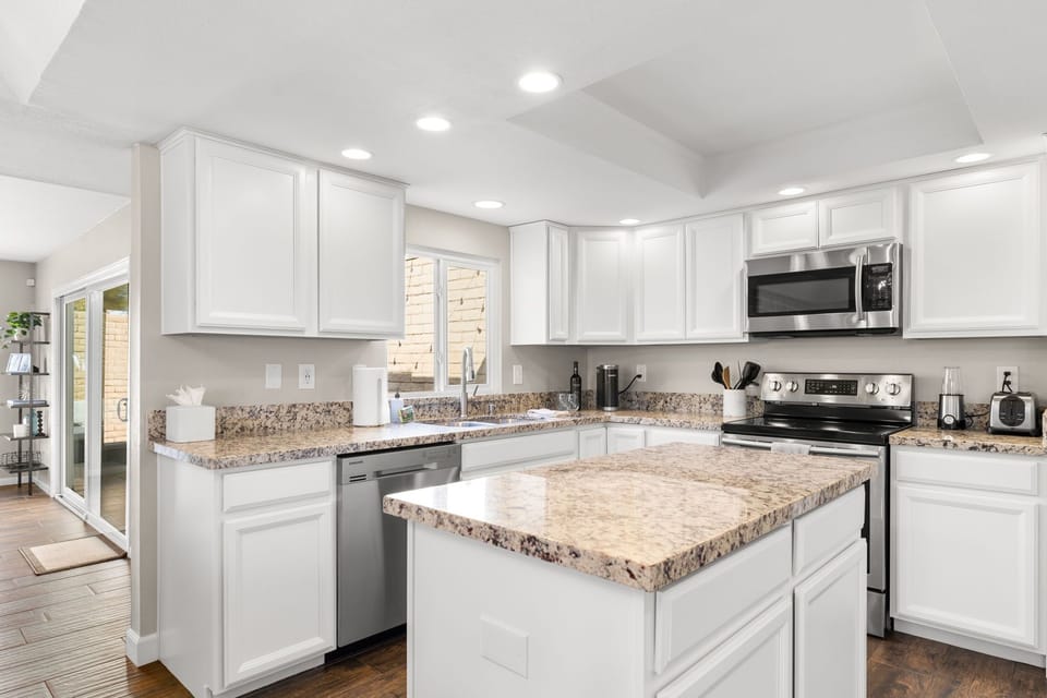 Kitchen area for cooking your favorite meals