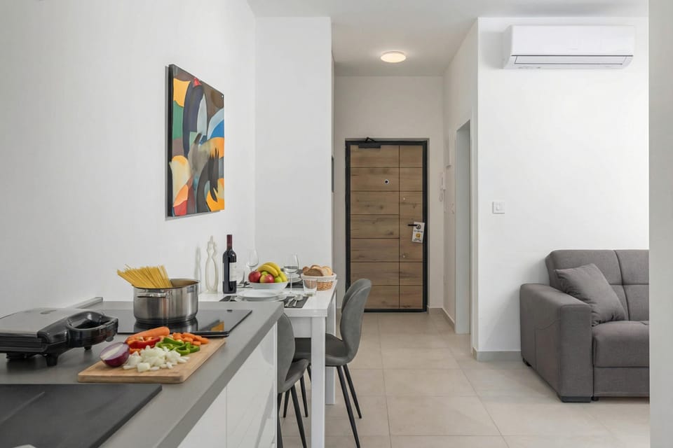 Kitchen and dining area