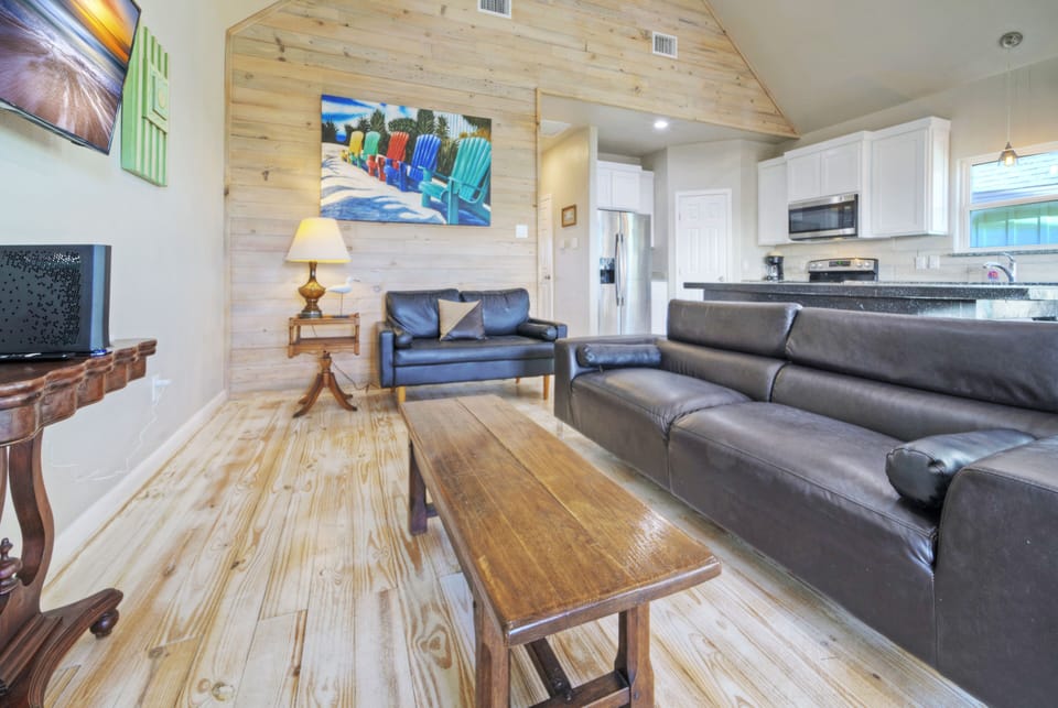 Spacious living area.