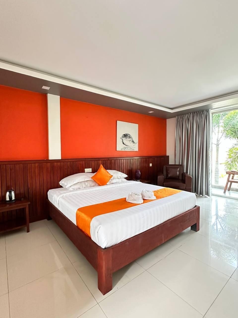 Deluxe Double Room, 1 Bedroom | Desk, free WiFi, bed sheets