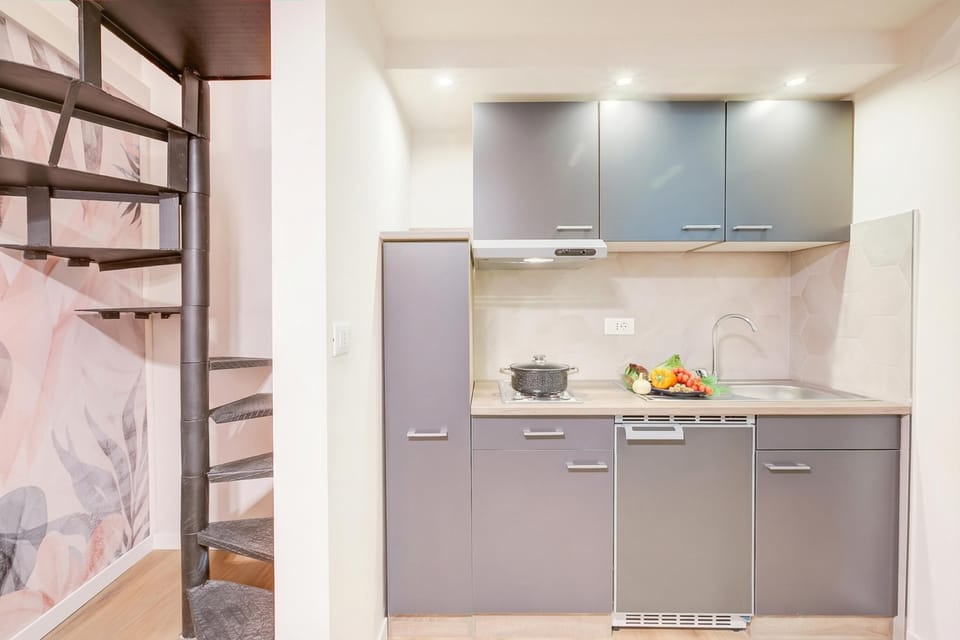 Family Apartment, Multiple Bedrooms (Old Town Maison - City Center) | Private kitchen | Fridge, microwave, stovetop, dishwasher