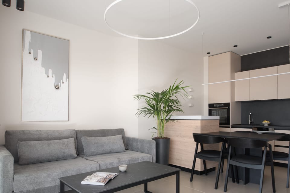 Living room stimulating Interior.  
