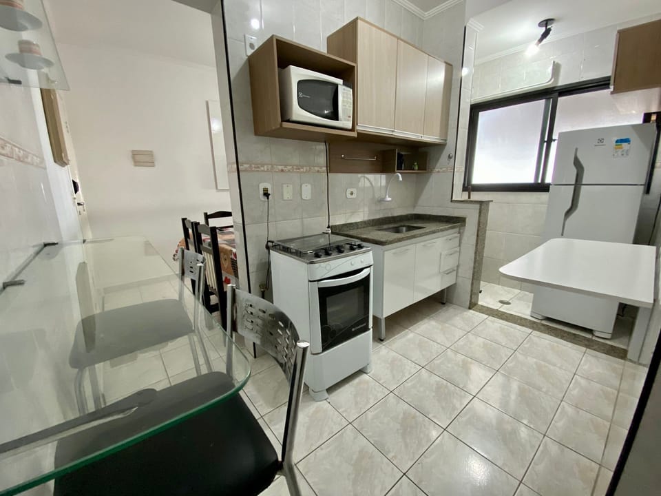 Comfort Apartment | Private kitchen | Fridge, microwave, oven, cookware/dishes/utensils