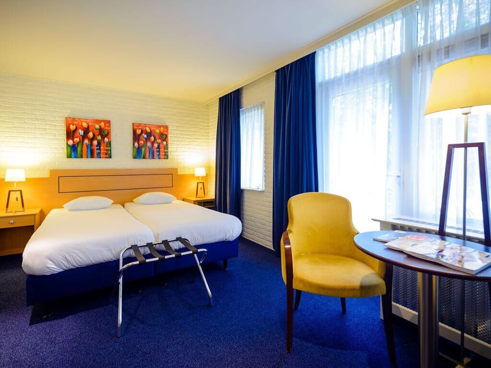 In-room safe, desk, blackout drapes, iron/ironing board