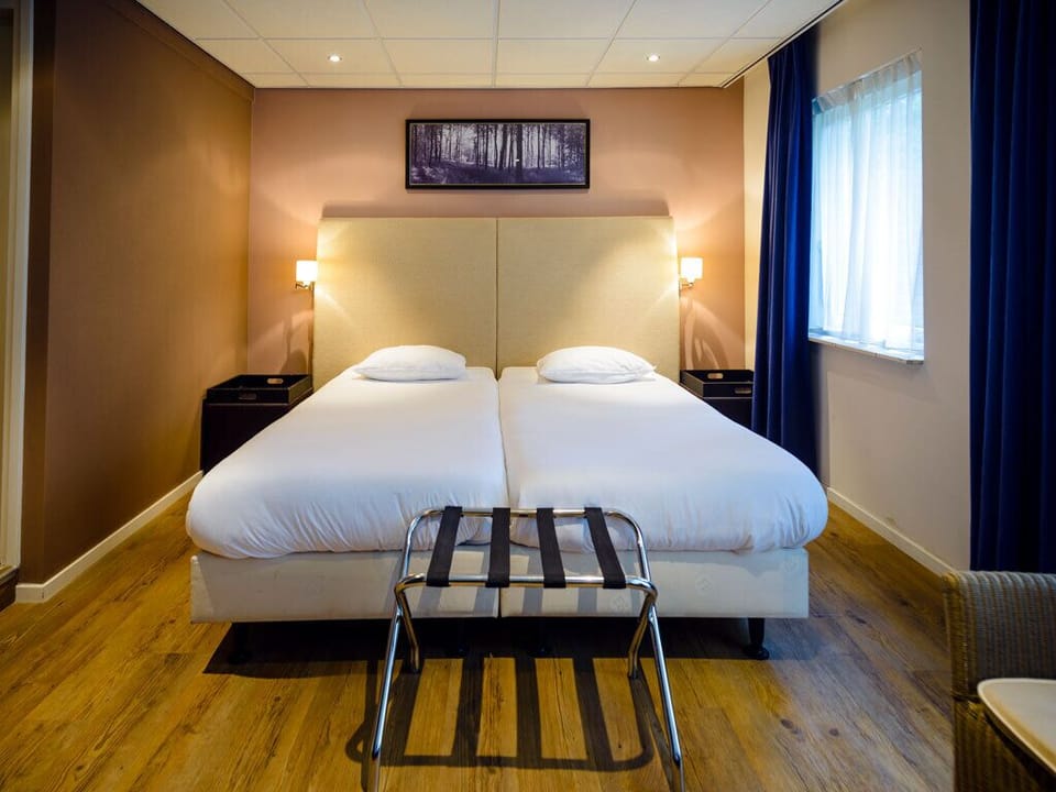 Twin Room (Bath and Terrace) | In-room safe, desk, blackout drapes, iron/ironing board