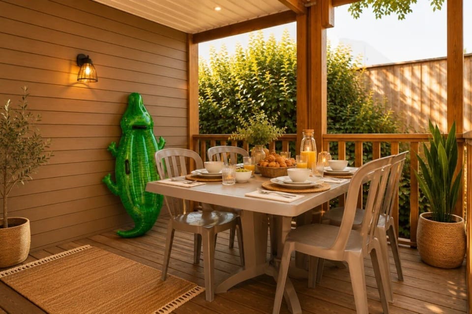 Outdoor dining