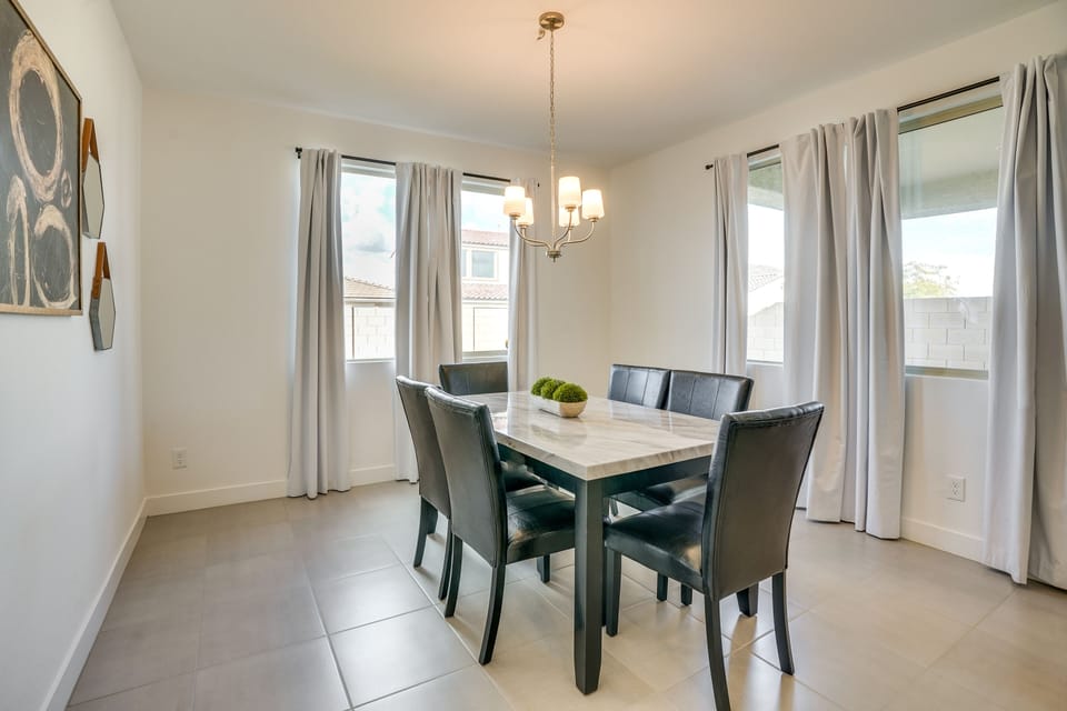 Dining Area | Dishware/Flatware | Trash Bags/Paper Towels