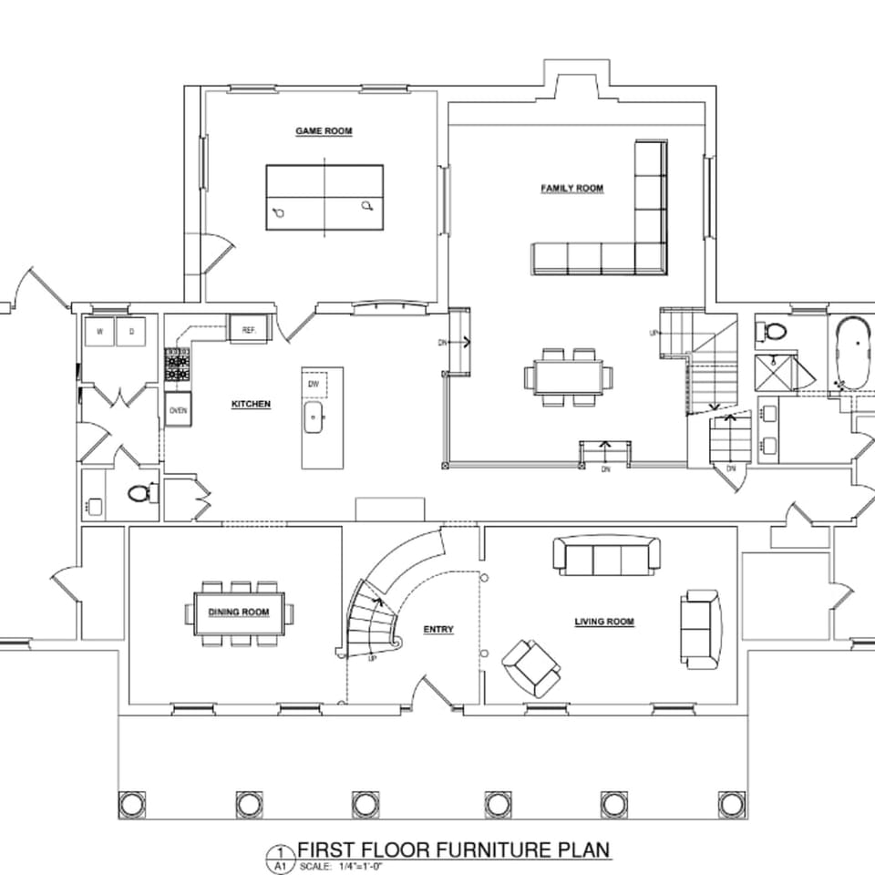 House | 5 bedrooms, iron/ironing board, high-speed internet