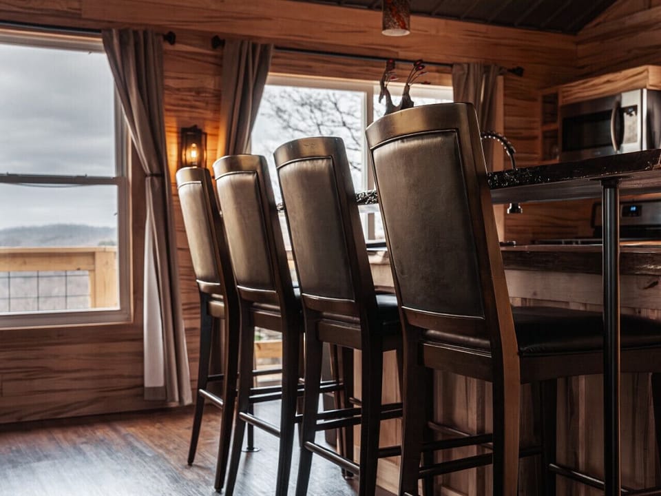 Upstairs/Main Floor Dinning Area Bar Chairs