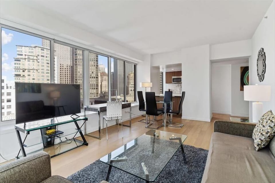 Financial District San Francisco 1 Bedroom Living Room