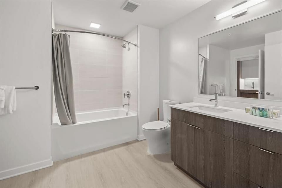 Large, spa like bathroom
