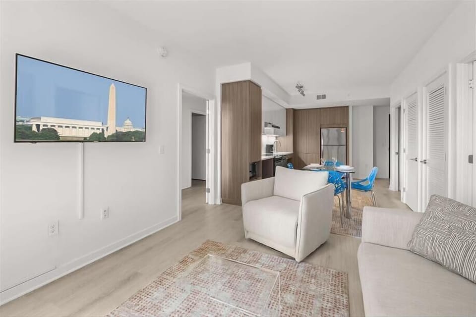 Relax in the spacious living room