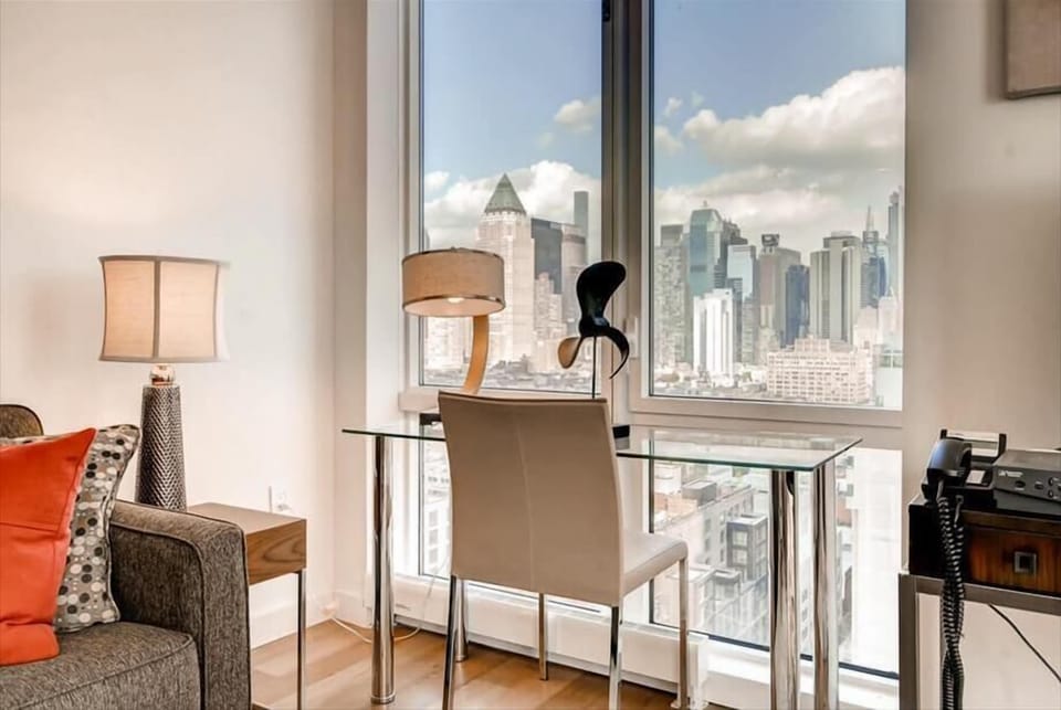 Midtown West New York 1 Bedroom Living Room
