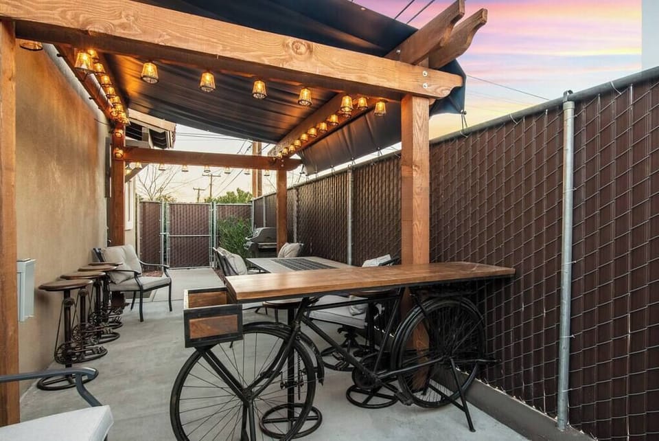 Al fresco dining at its finest - our outdoor dining area is where every meal becomes a delightful adventure