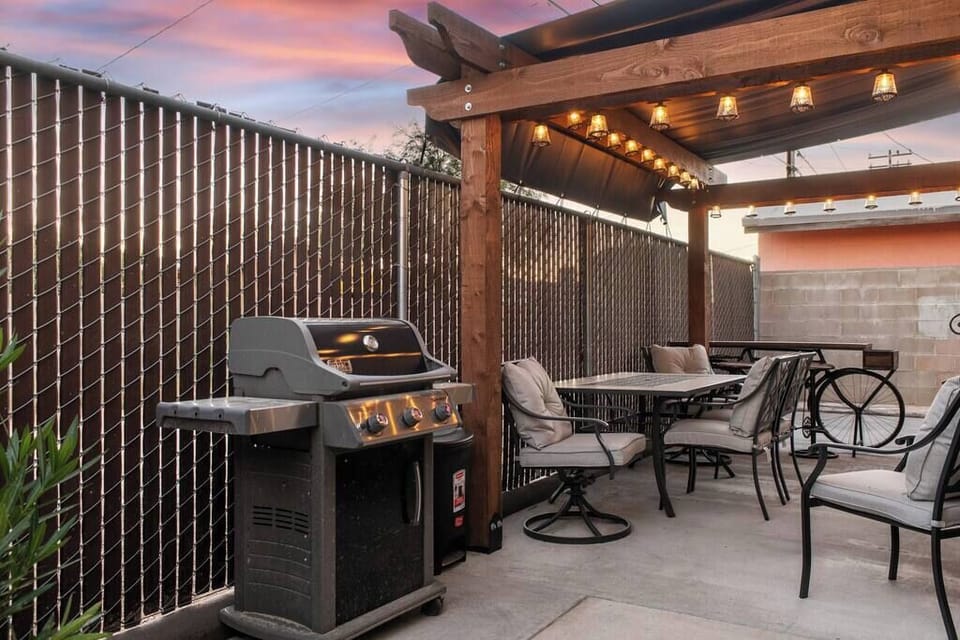 Savoring the flavors of the great outdoors – our outdoor grill and dining area is where good food and great company come together