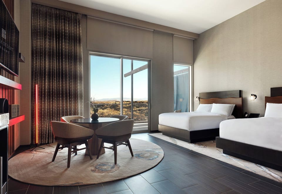 Premium Room, 2 Queen Beds (Plume Wellness) | Premium bedding, pillowtop beds, in-room safe, blackout drapes