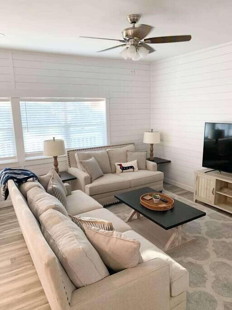 Inviting living room perfect for relaxing, playing games, and making memories together!