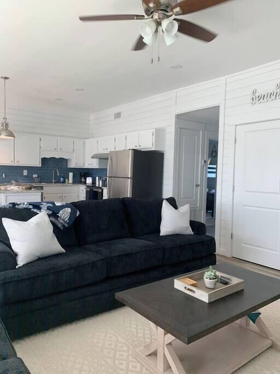 Inviting living room perfect for relaxing, playing games, and making memories together!