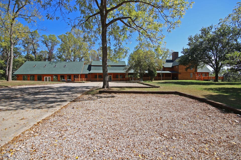 The Western Lodge, from near the road