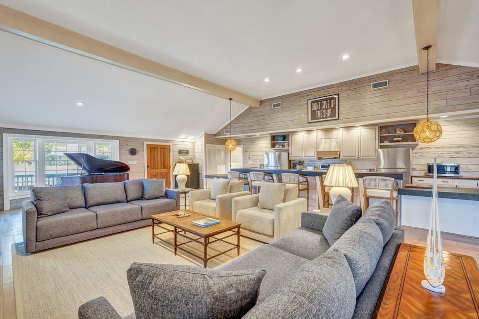 Open Kitchen and Living Area