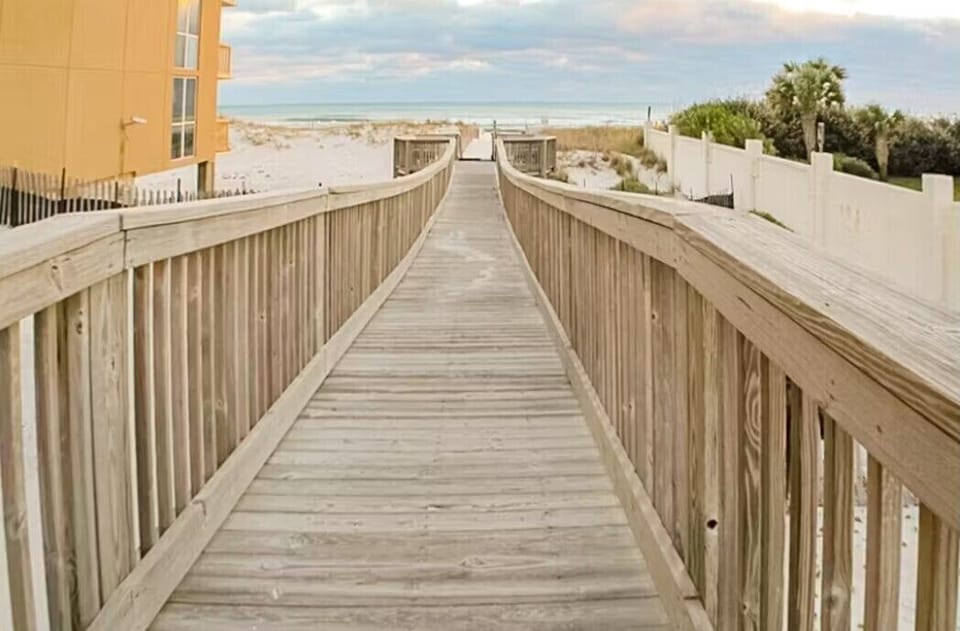 Private Beach Access At Pelican Beach
