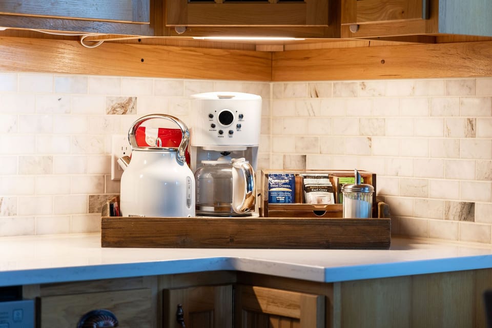 Enjoy a warm beverage on us!