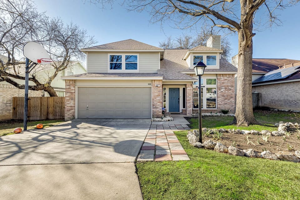 We are a spacious four bedroom home in a quiet residential neighborhood