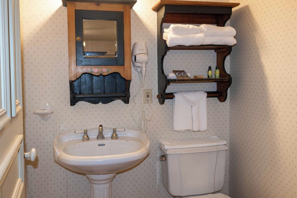 Standard Suite | Bathroom | Hair dryer, towels
