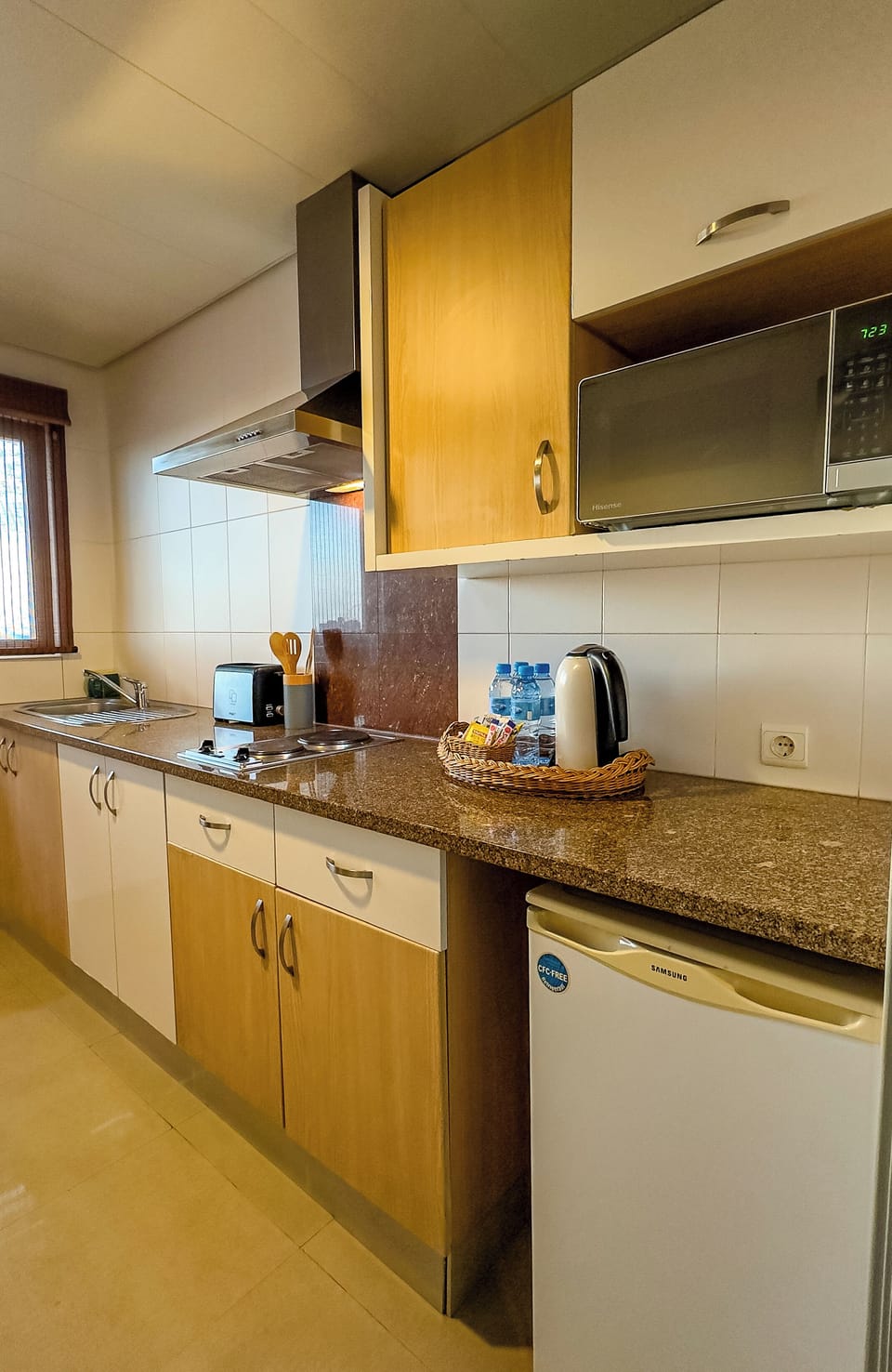 Standard Room, 1 Double Bed | Private kitchen | Coffee/tea maker, fridge, microwave, stovetop