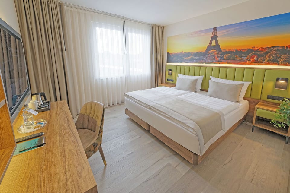 Superior Double Room | Premium bedding, down comforters, desk, laptop workspace