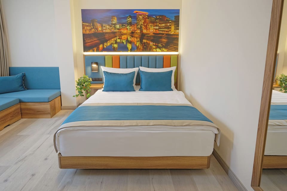 Standard Double Room | Premium bedding, down comforters, desk, laptop workspace