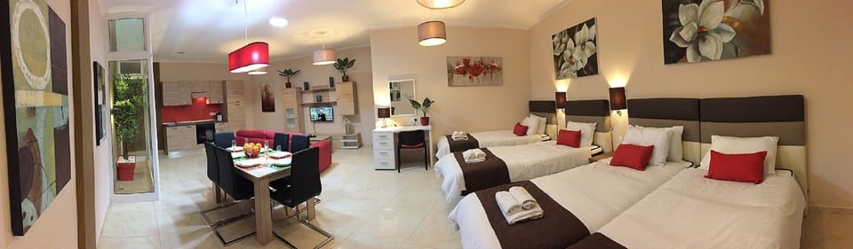 Bedroom and Dining Area