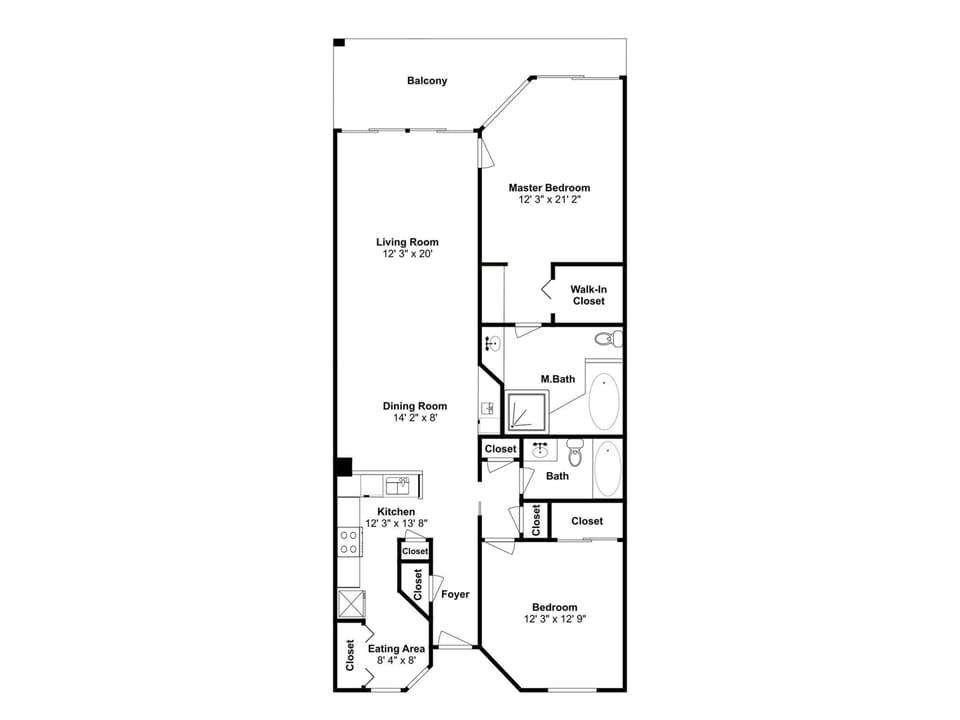 The Pearl of Navarre #902 Floor Plan