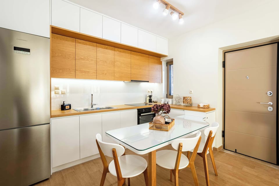 Kitchen with all essential amenities