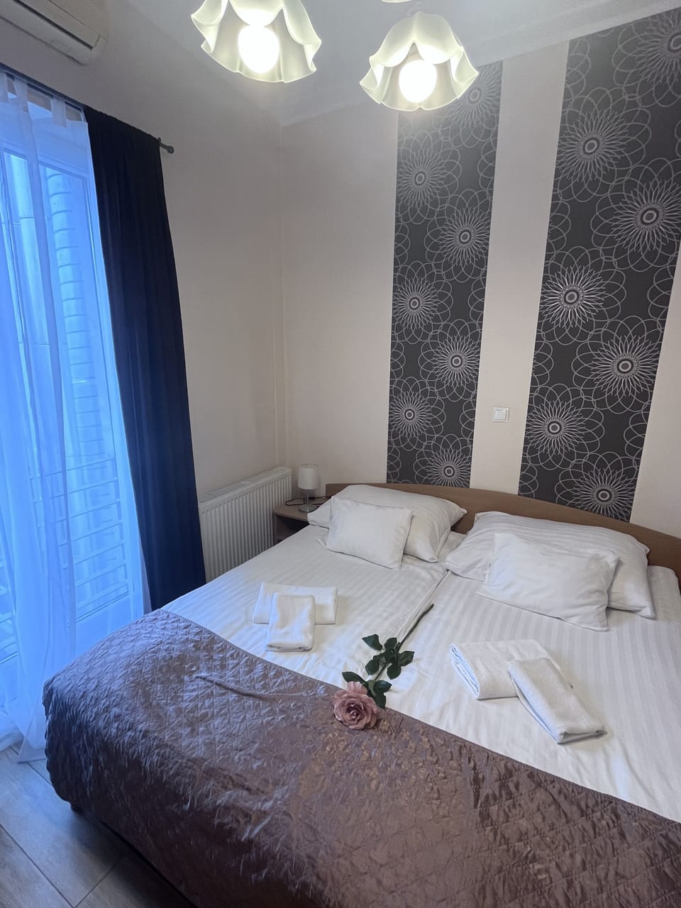 Standard Double or Twin Room | Bathroom | Shower, hair dryer, towels, soap
