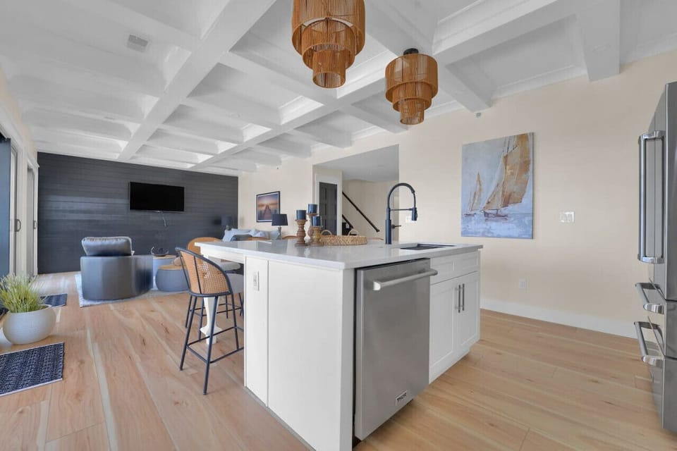 Counter space perfect for preparing meals for your family and friends