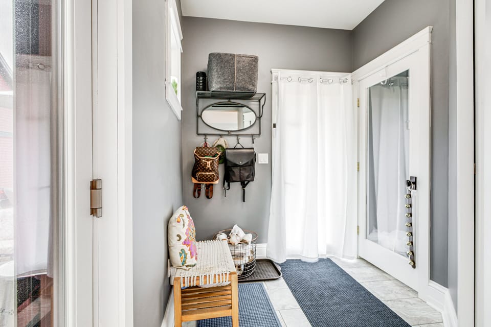 Mudroom | Private Entrance | 1st Floor