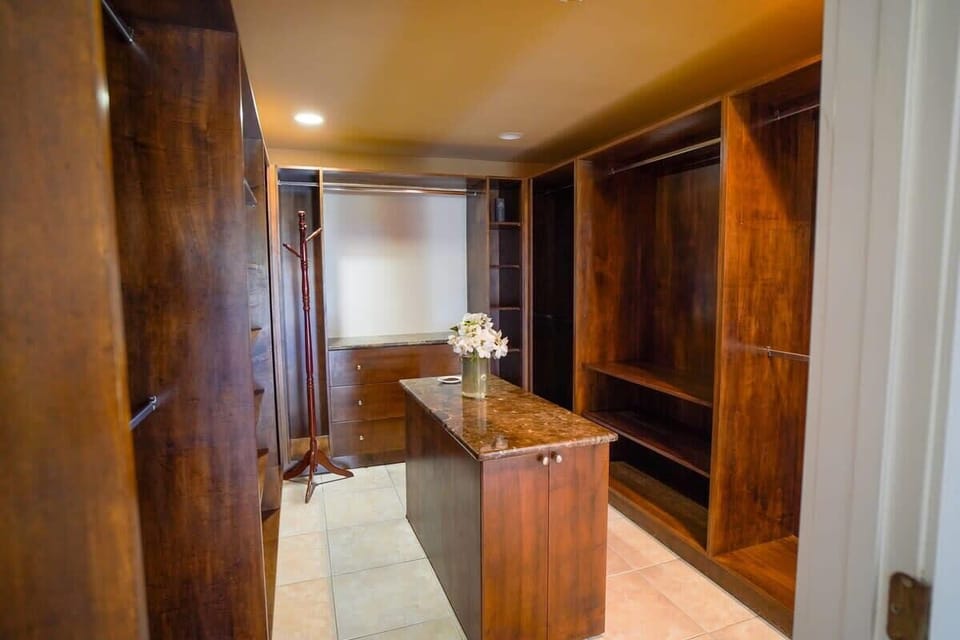 Large walk-in closet