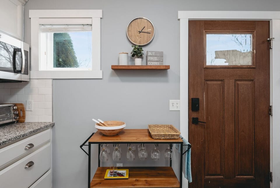 Elegant design meets functional convenience 🚪🌟