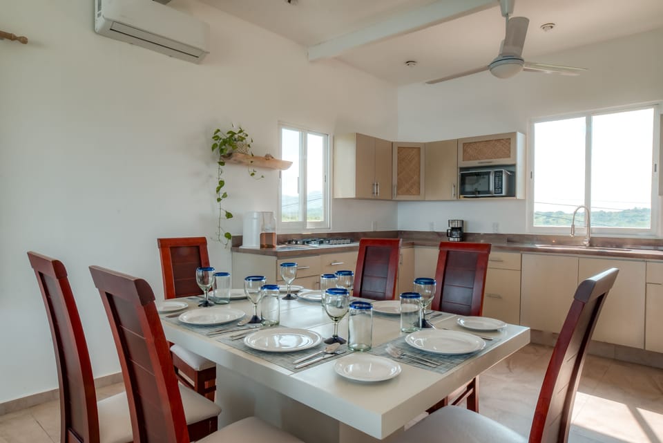 House | Private kitchen | Full-size fridge, microwave, stovetop, electric kettle