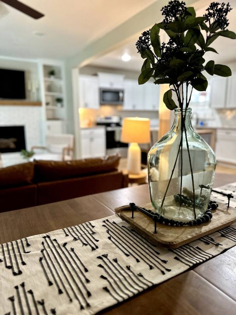 Thoughtful, stylish decor throughout the home