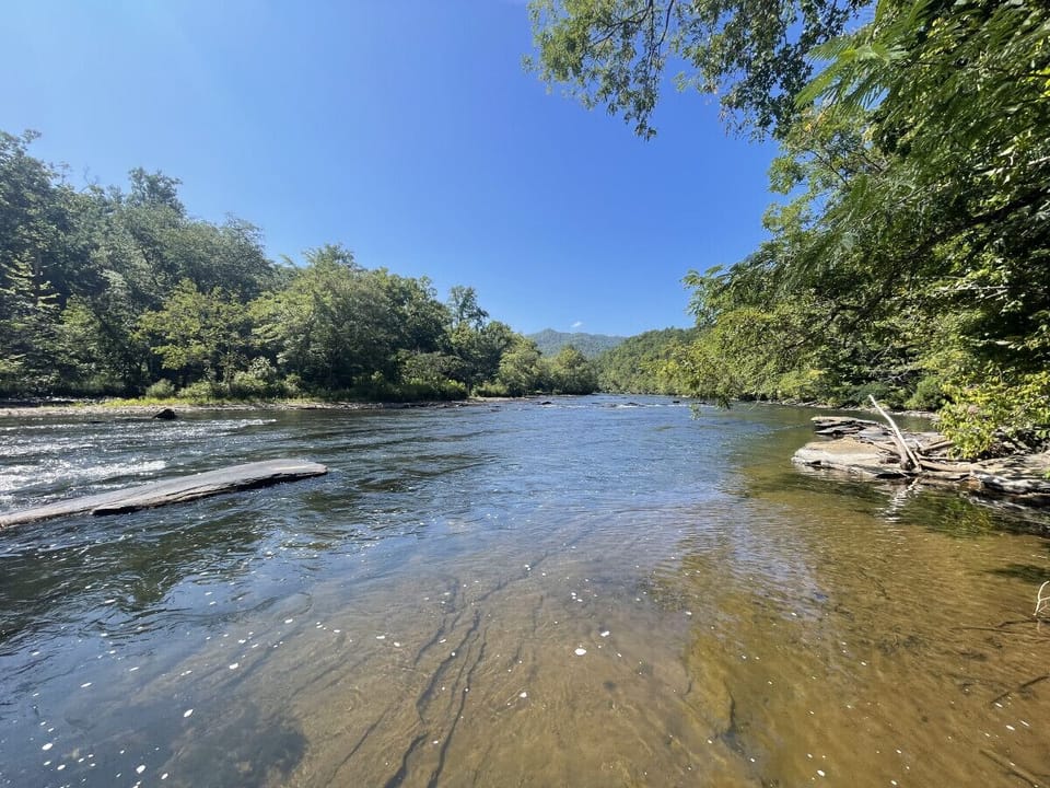 Float, kayak, swim, or fish