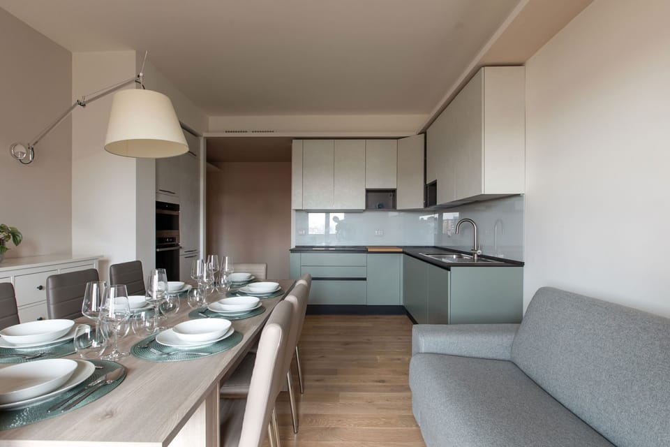 Apartment | Private kitchen | Espresso maker, electric kettle