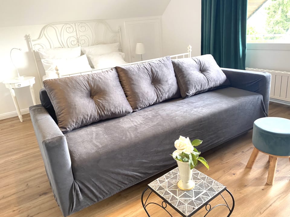 Comfort Studio, 1 Bedroom, Private Bathroom, Garden View | Desk, laptop workspace, soundproofing, WiFi (free)
