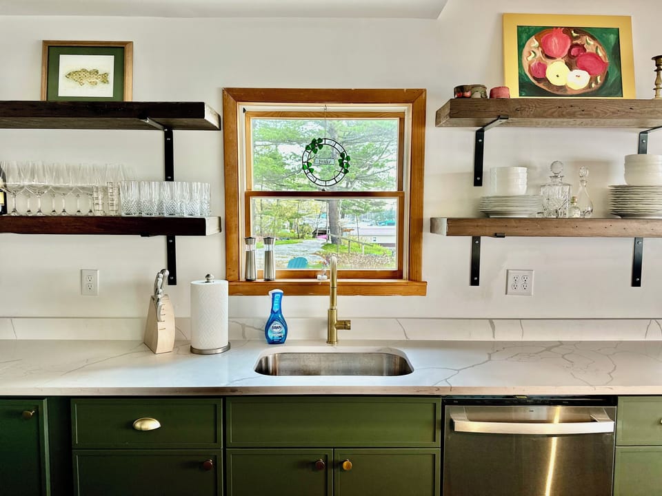 Kitchen in main house