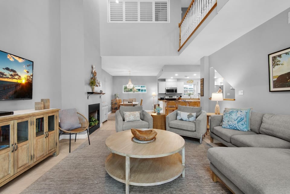 Condo, Multiple Beds (Portside Villas unit 13) | Living area | TV